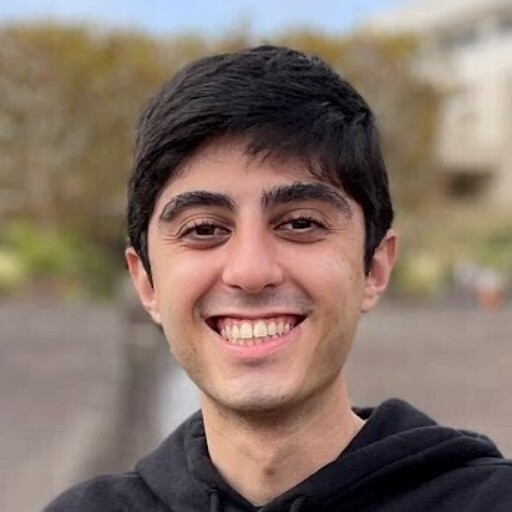 paymon smiling in a park!